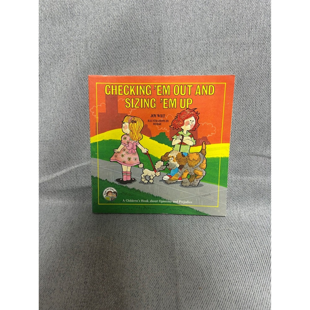 Joy Wilt Checking 'Em Out and Sizing 'Em Up Book 1980 Paperback Ready-Set-Grow